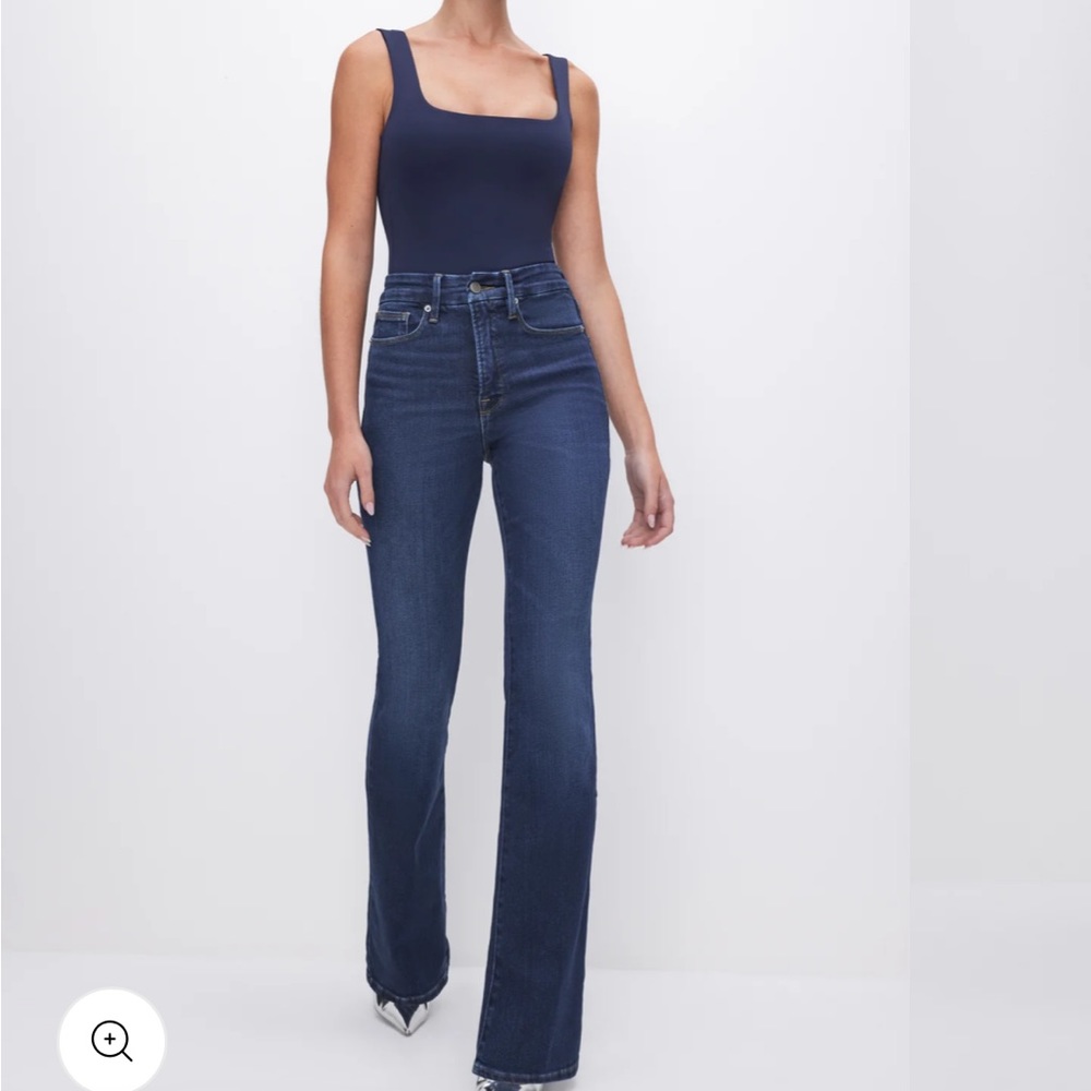 NWOT Never worn Good American High Waisted Good Classic Bootcut Jeans